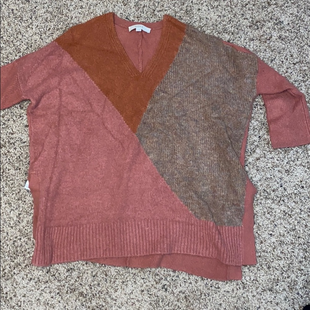 Loft sweater Sz. Medium! 3/4 length sleeves!